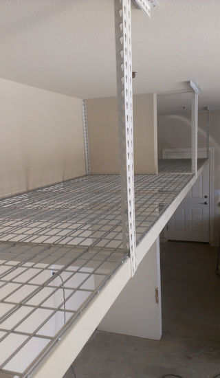 garage overhead storage racks, CDR Overhead Storage Racks - Sacramento CA Custom Overhead Storage Racks - Garage Storage Racks Installation in Sacramento - Garage Overhead Storage Racks