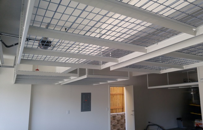garage overhead storage racks, CDR Overhead Storage Racks - Sacramento CA Custom Garage Storage Racks Sacramento CA Northern California - Garage Overhead Storage Racks